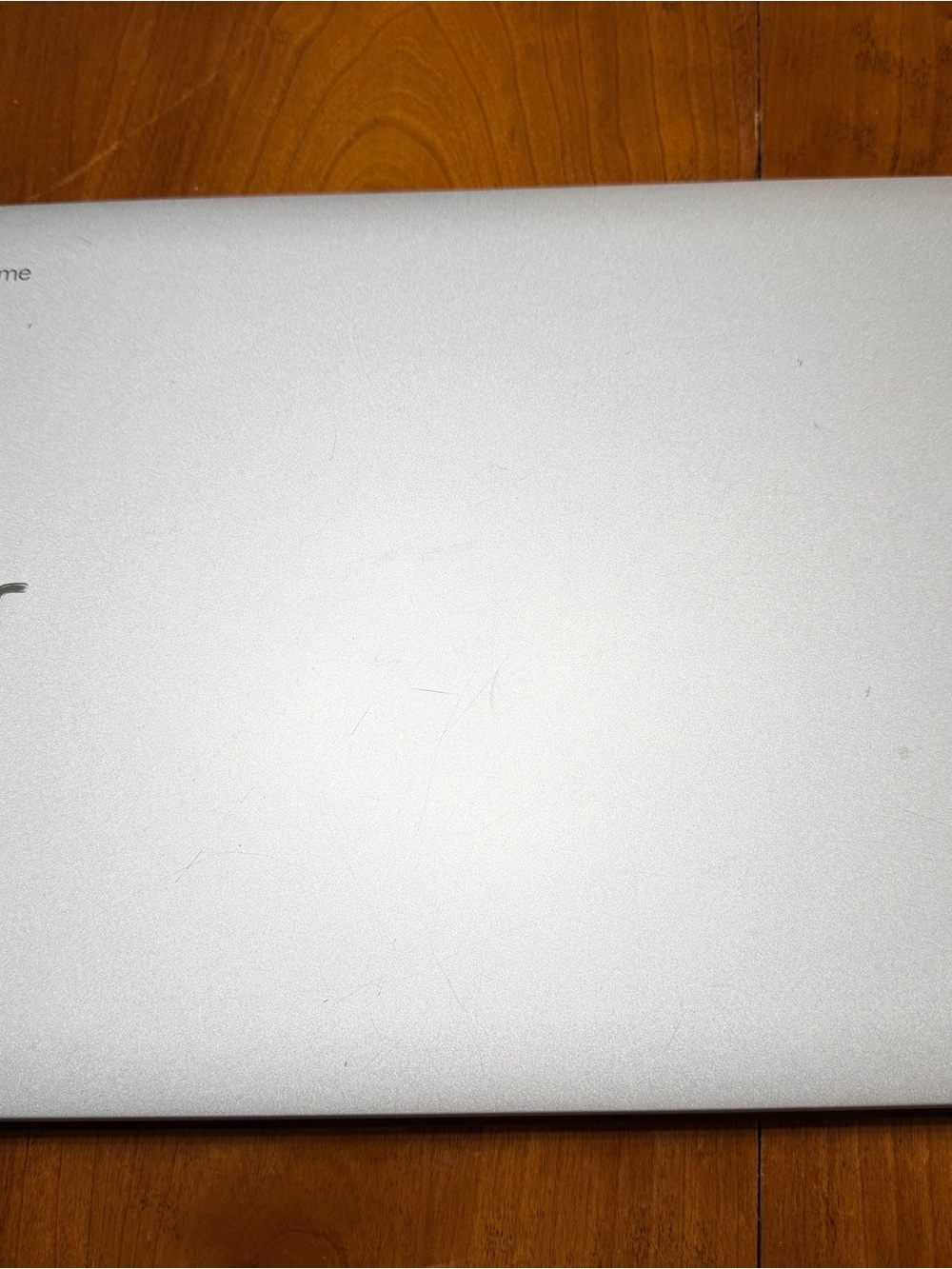 Acer Silver Laptop Top Cover